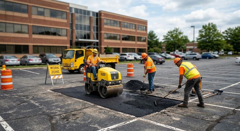 Parking Lot Repair in Conway, AR