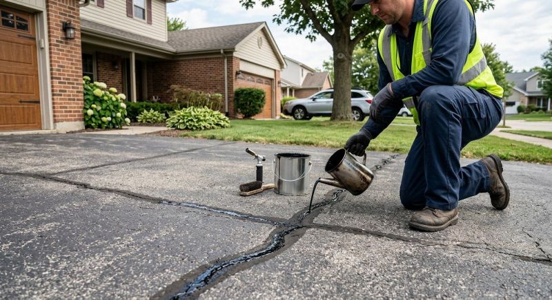 Asphalt Cracks Repair in Temecula, CA
