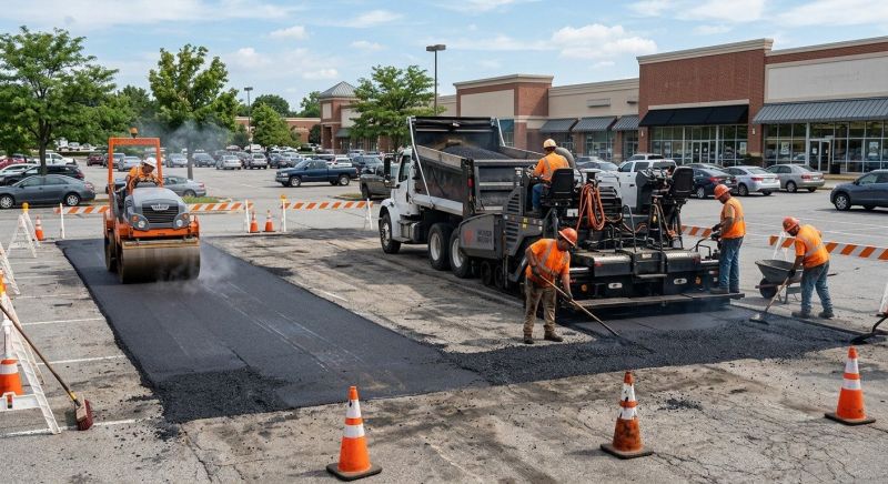 Asphalt Parking Lot Repair in Hilton Head Island, SC