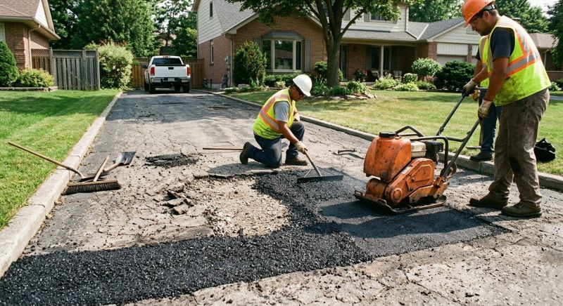 Asphalt Pothole Repair in Little Rock, AR