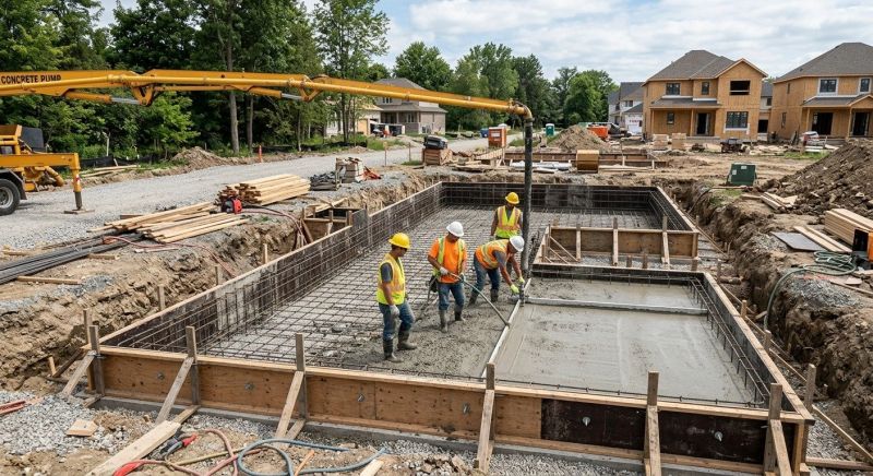 House Foundation Installation in Greenville, SC