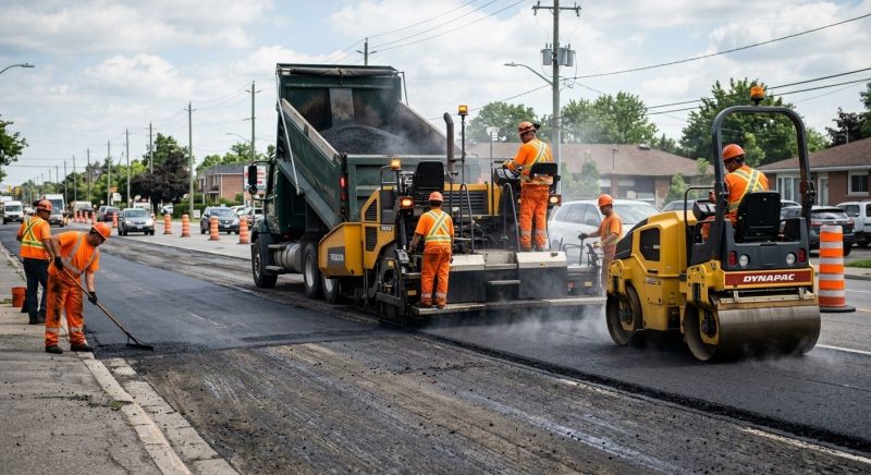 Industrial Asphalt Paving in Orange County, CA