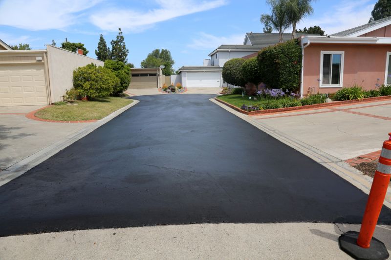 Newly Paved Driveway