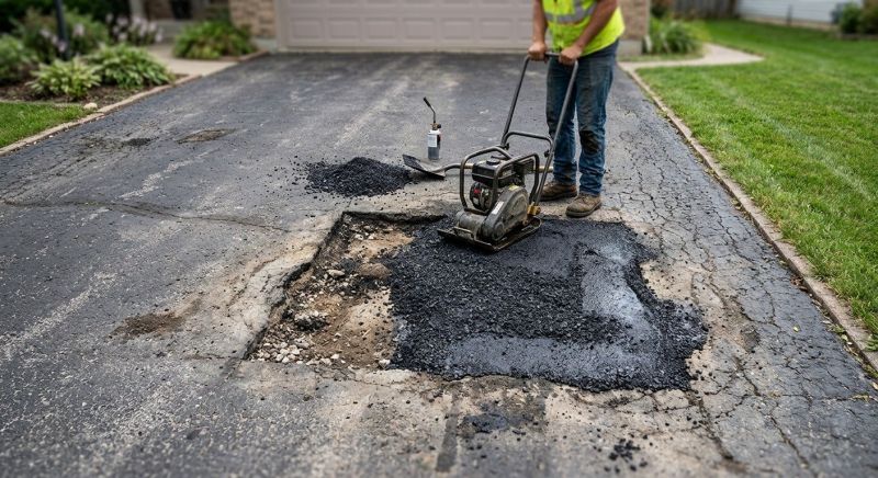 Residential Asphalt Repair in Little Rock, AR