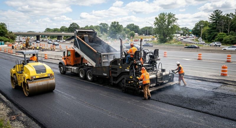 Road Paving Service in Little Rock, AR